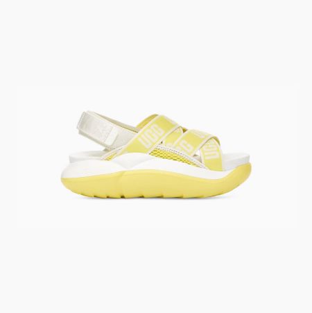 UGG LA Cloud White Sandals for Women (HTEA38921)